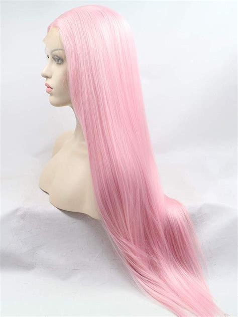 long wigs pink|stylonic pink wigs.